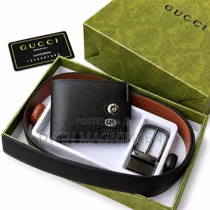 Special Gucci Wallet + Belt