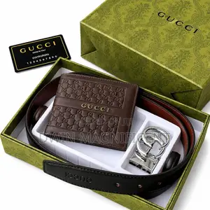 Special Gucci Wallet + Belt