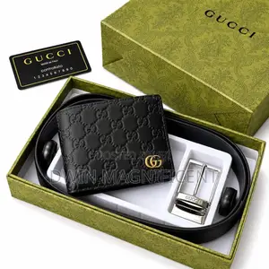 Special Gucci Wallet + Belt