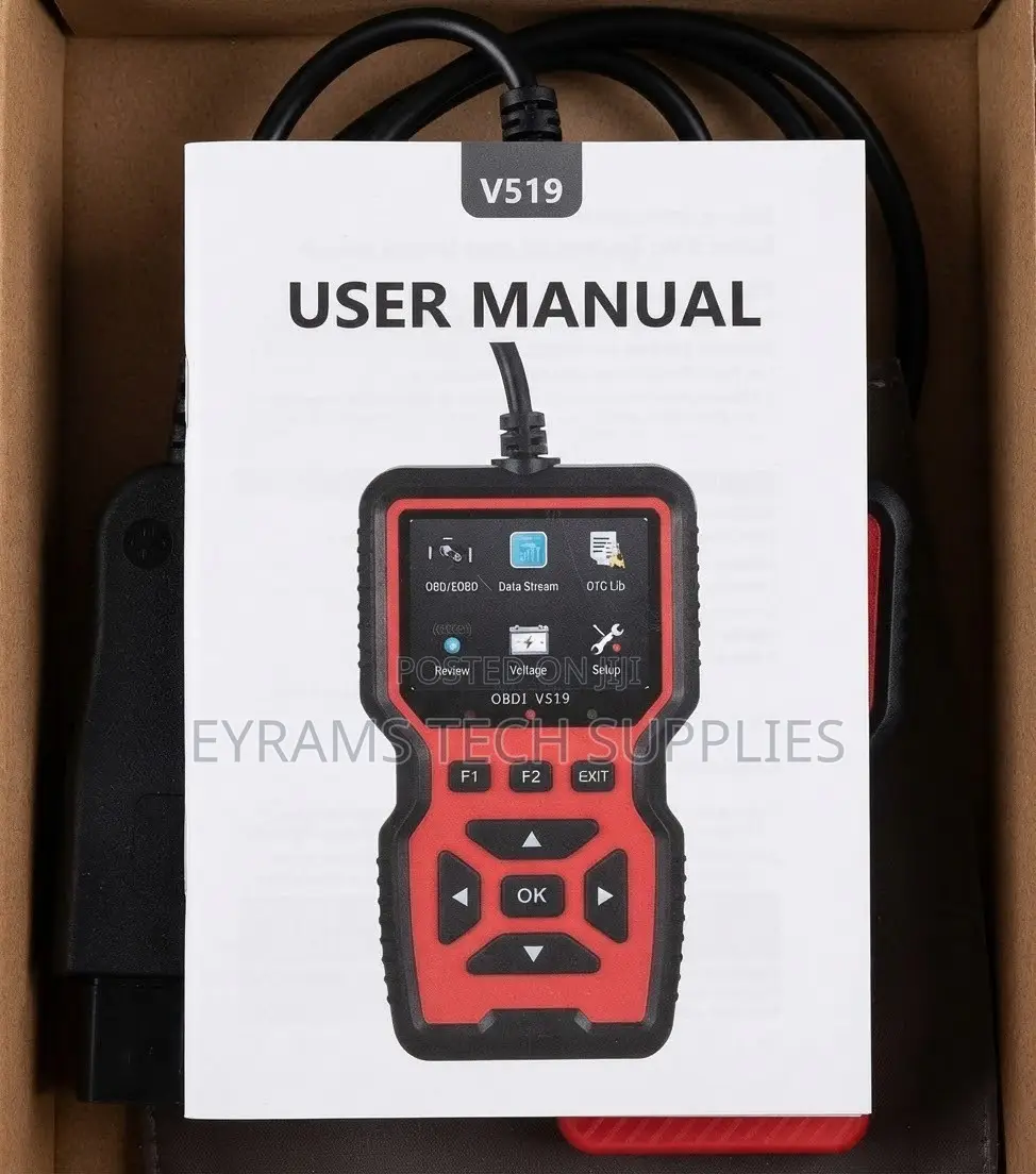 V519 OBD2 Scanner Car Diagnostic Tool OBDII Code Reader – New Open Box