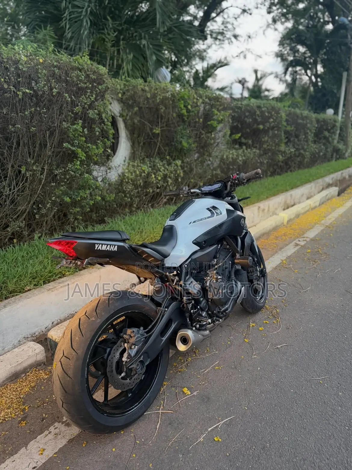 Yamaha MT-07 2017 Gray