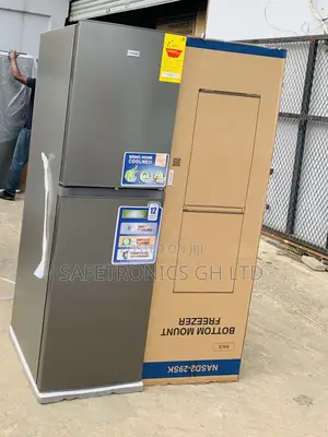 Super Good Nasco NASD2-29SK 251L Double Door Bottom Freezer
