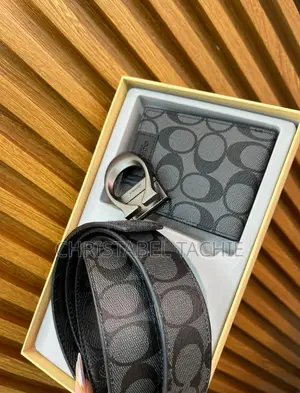Original Men’s Wallet and Belt Set