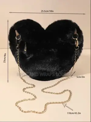 Plush Shoulder Bags