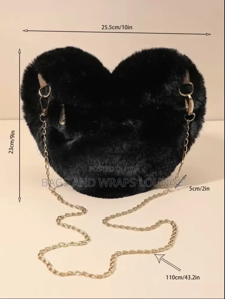 Plush Shoulder Bags
