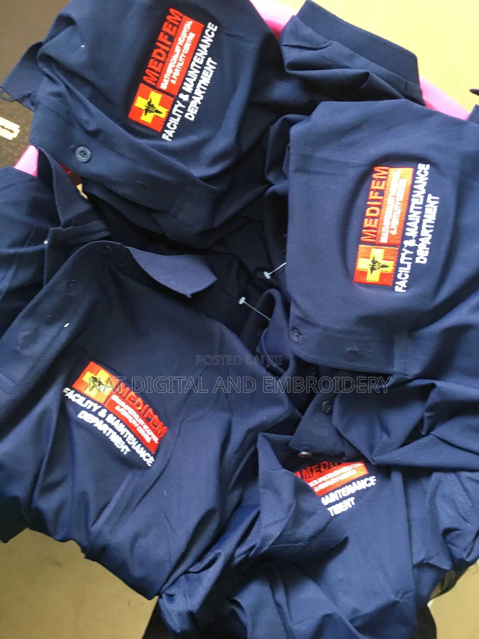 Printing School Crest & Shirts