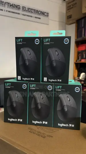 Logitech Lift Vertical Ergonomic Wireless Mouse