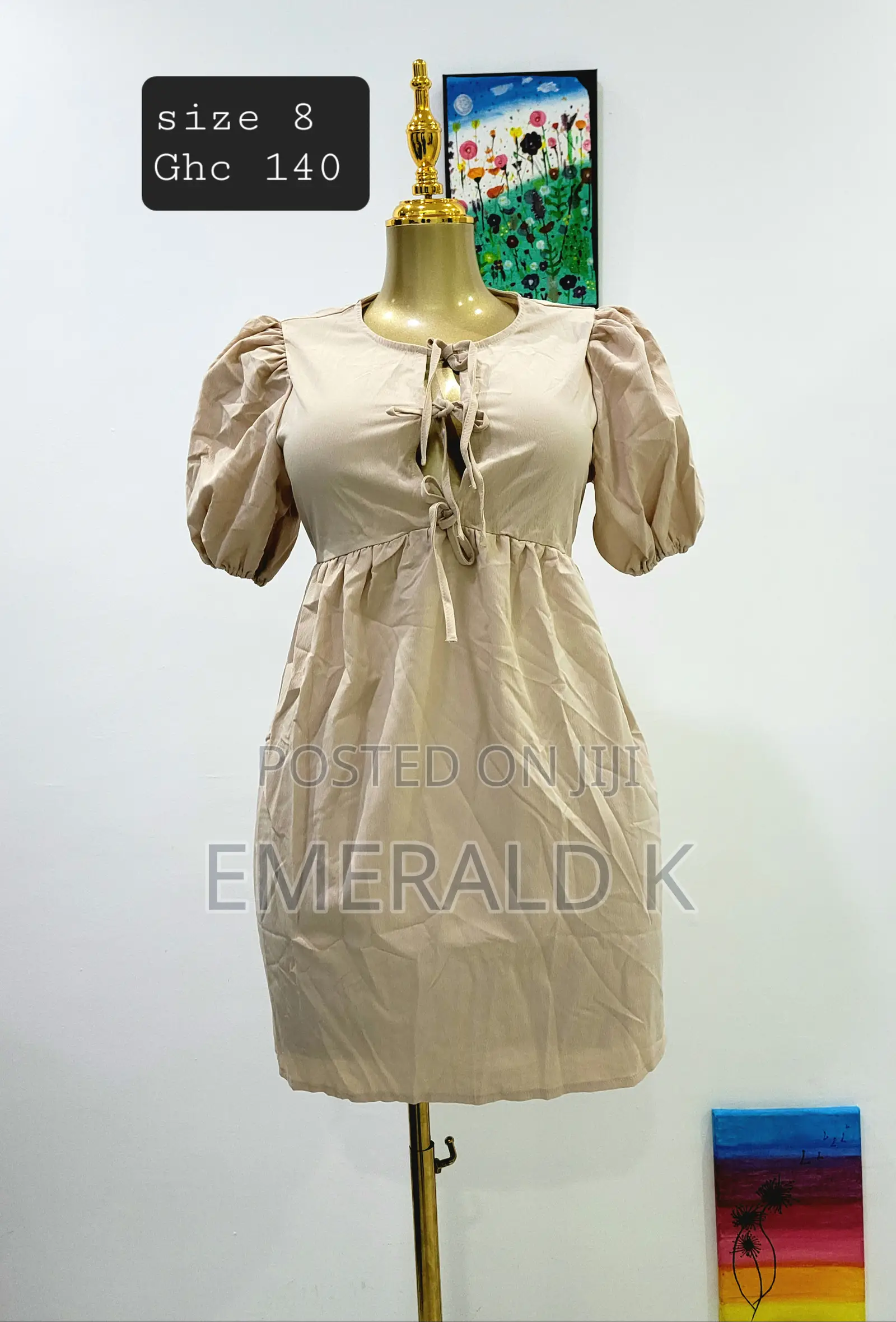 Beige/Nude Shein Dress