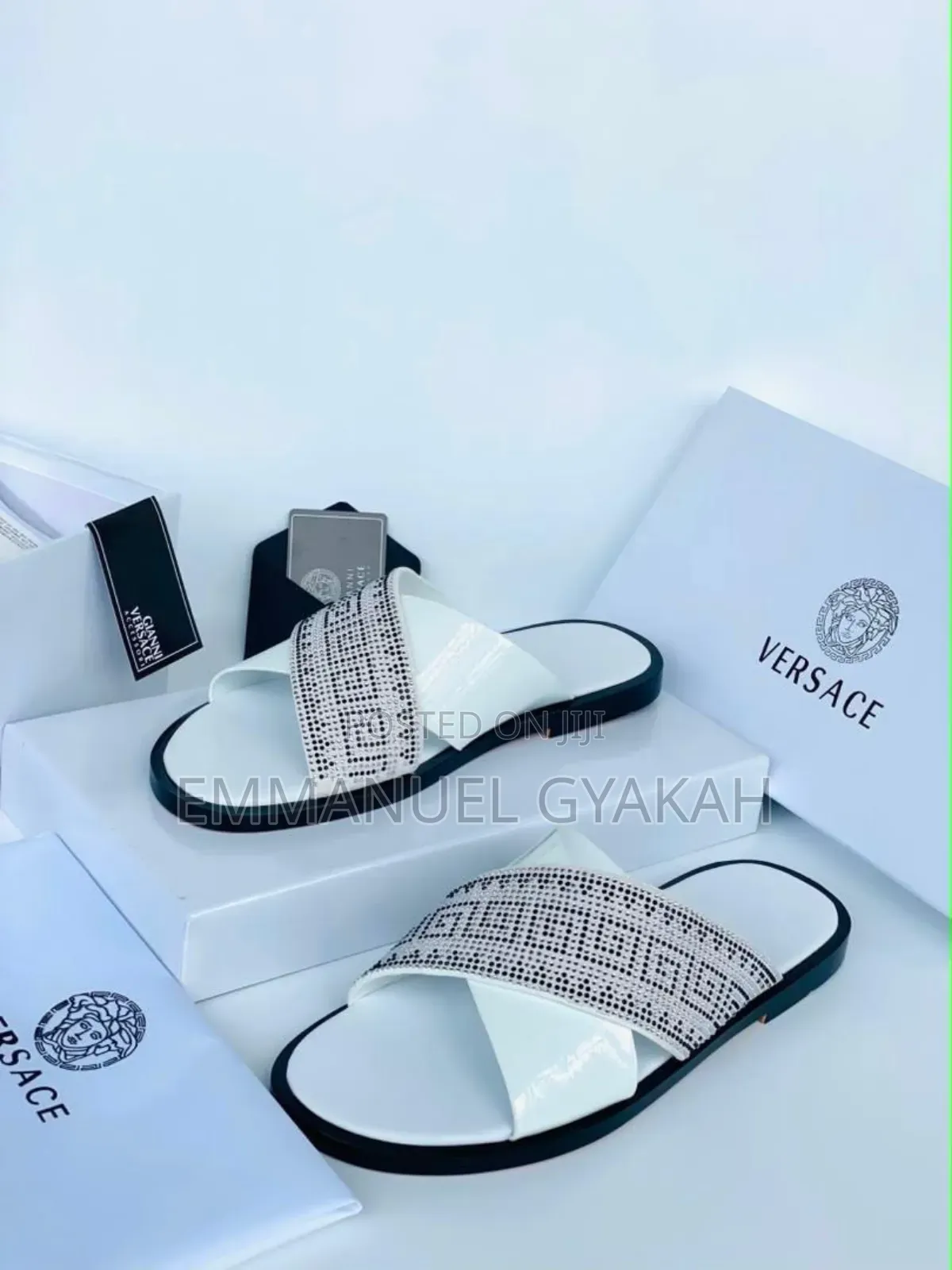 Versace, Hermes, Christians Louboutin Louis Vuitton Slippers