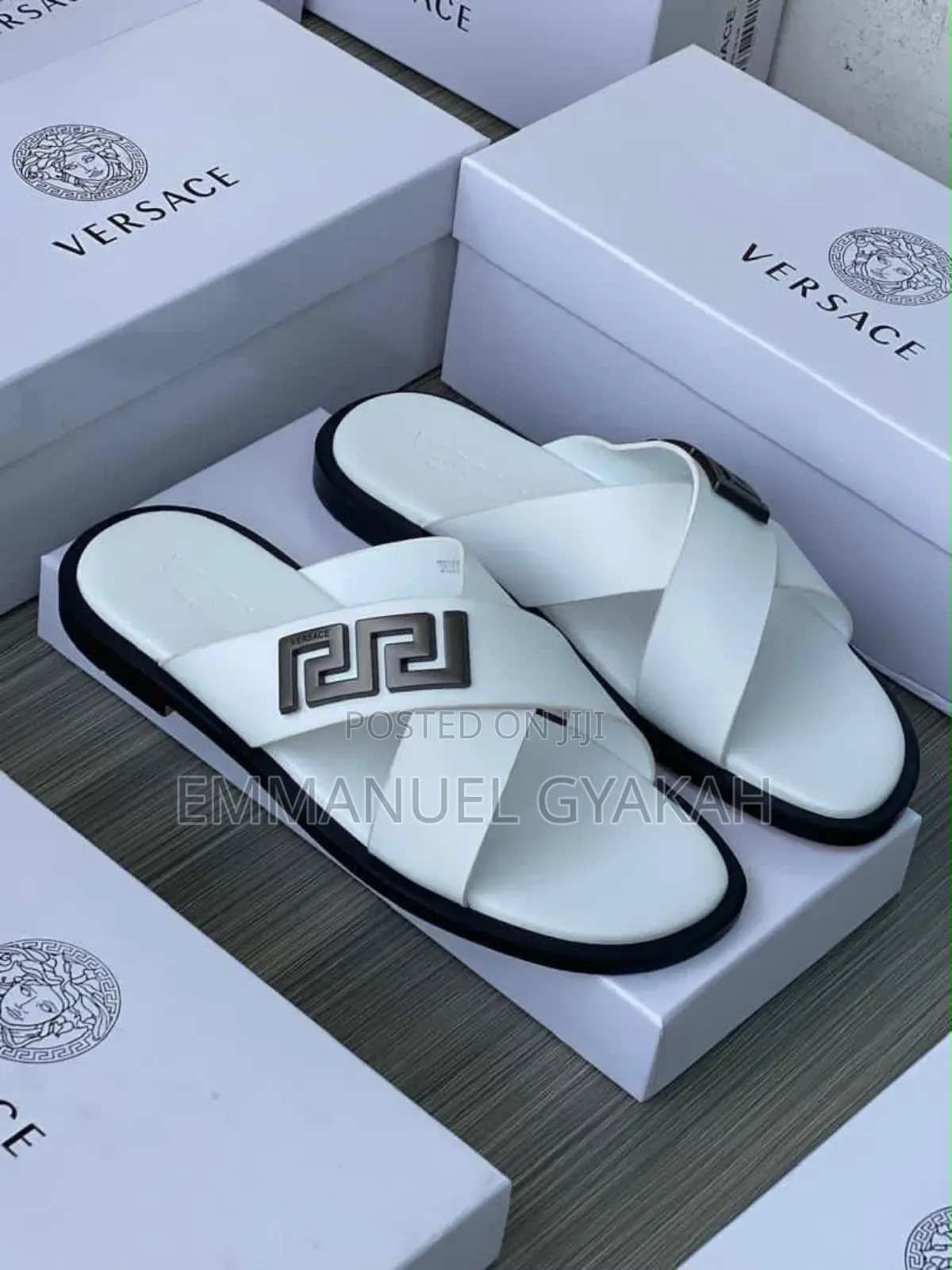 Versace, Hermes, Christians Louboutin Louis Vuitton Slippers
