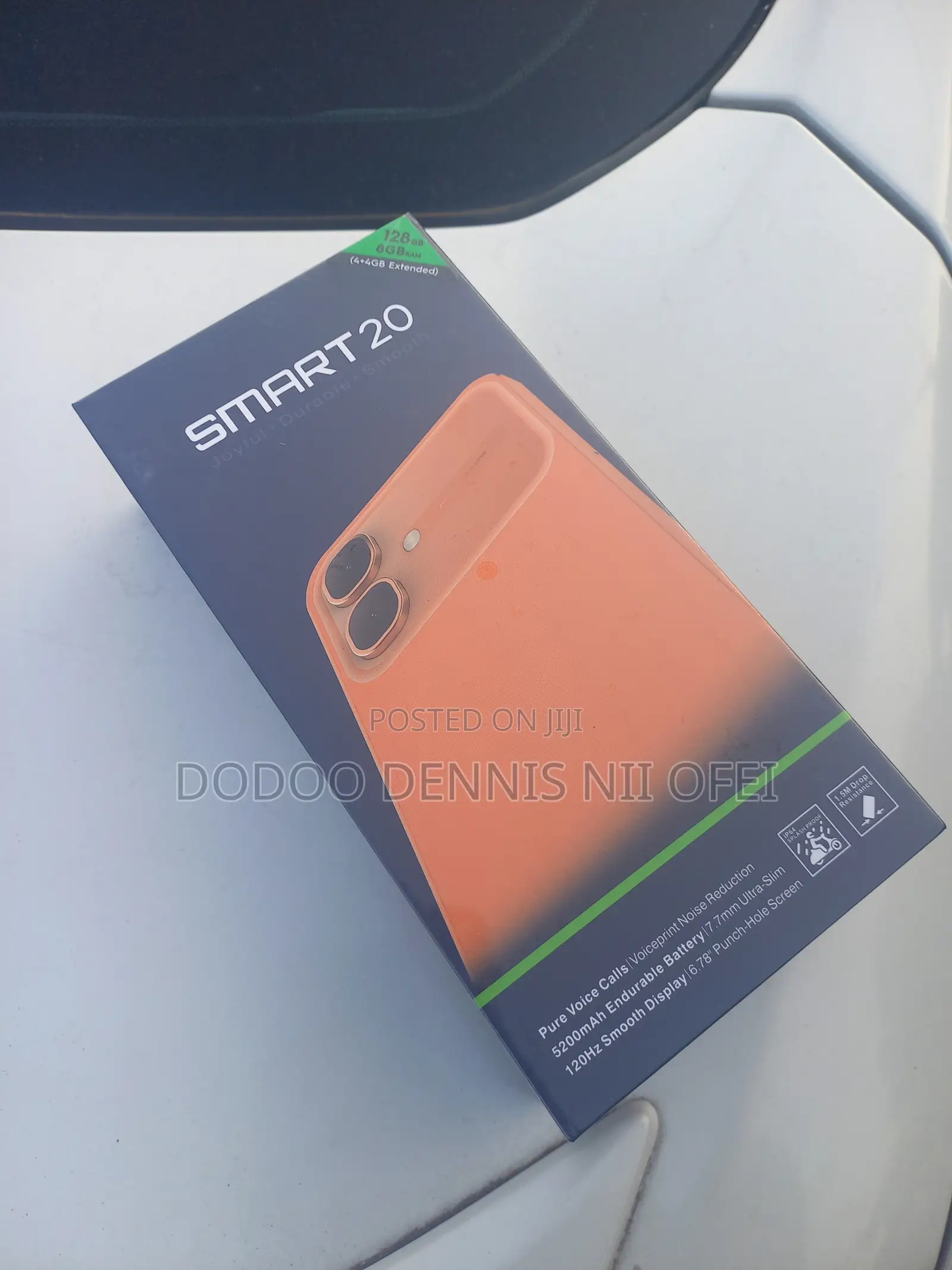 New Infinix Smart 20 128 GB Black