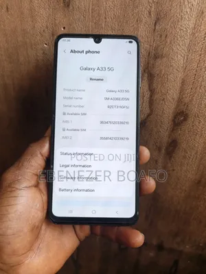 Samsung Galaxy A33 5G 128 GB Black