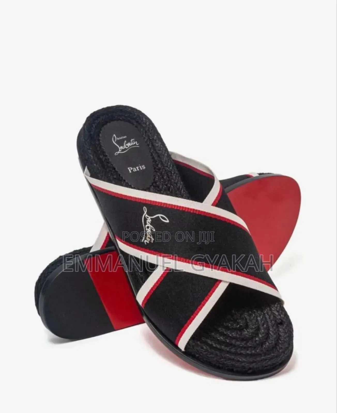 Versace, Hermes, Christians Louboutin Louis Vuitton Slippers