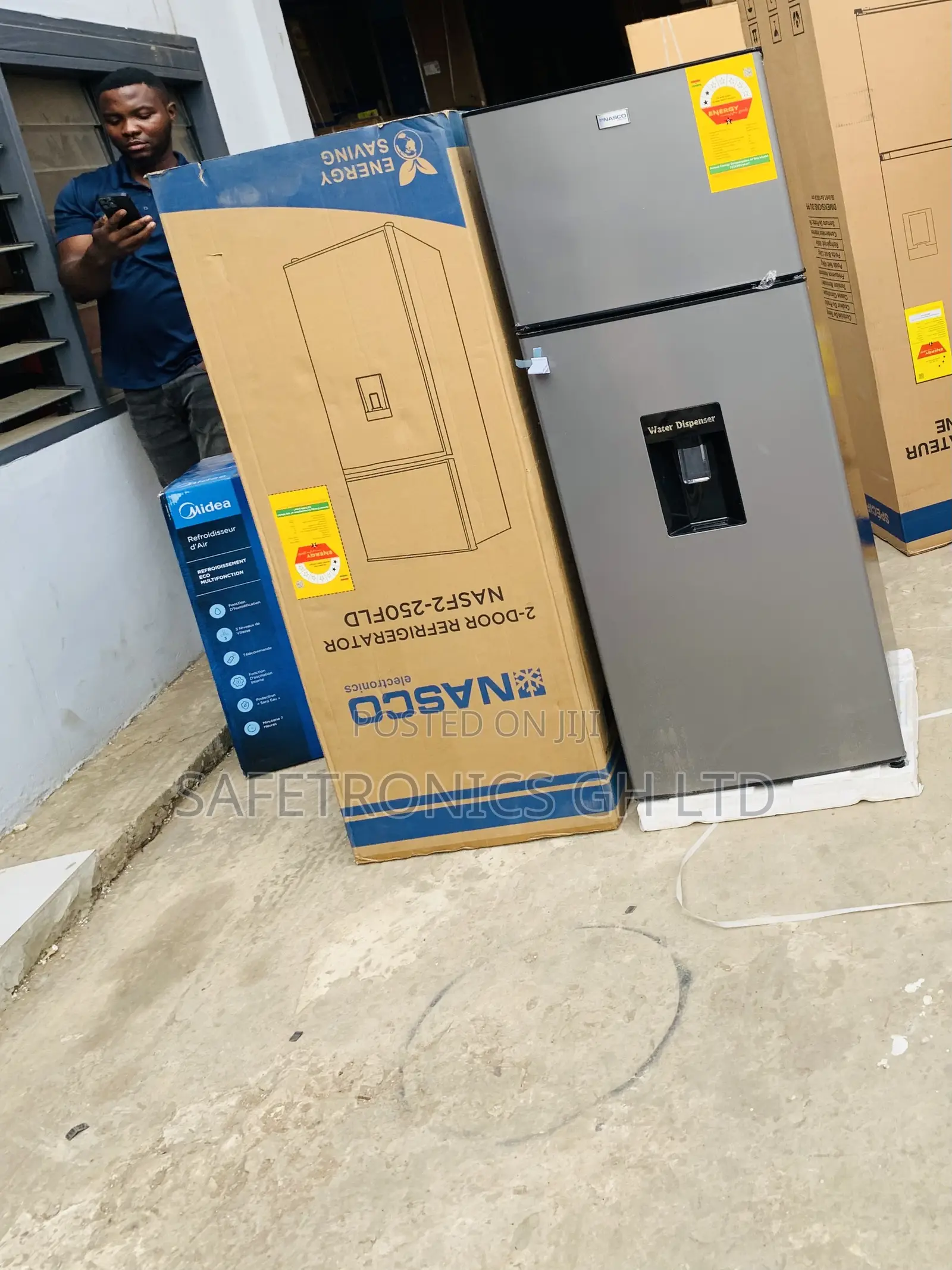 Best Quality Nasco 210Ltrs Top Mounted Freezer NASF2-250FLD