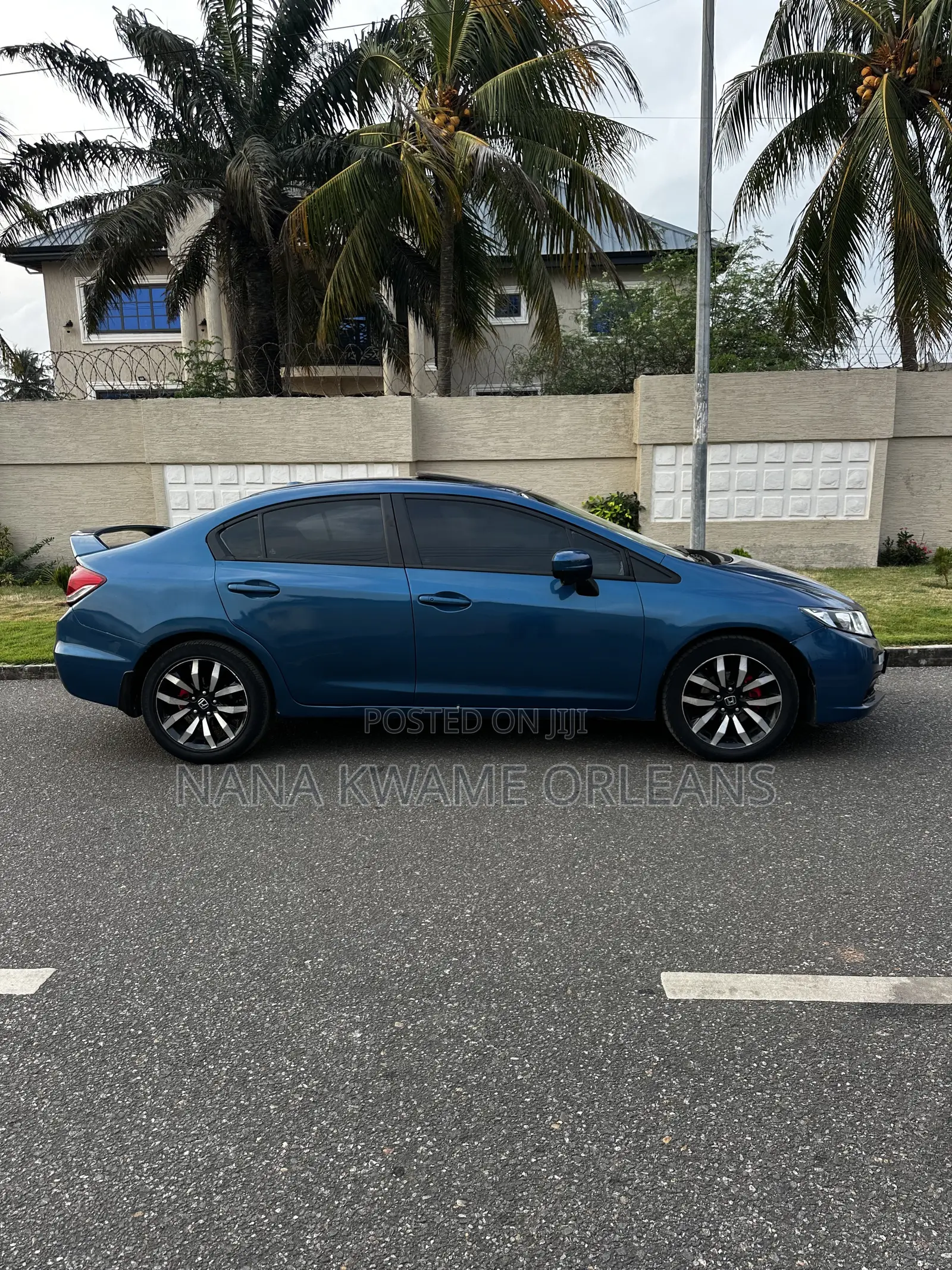Honda Civic EX-L 4dr Sedan (1.8L 4cyl CVT) 2015 Blue