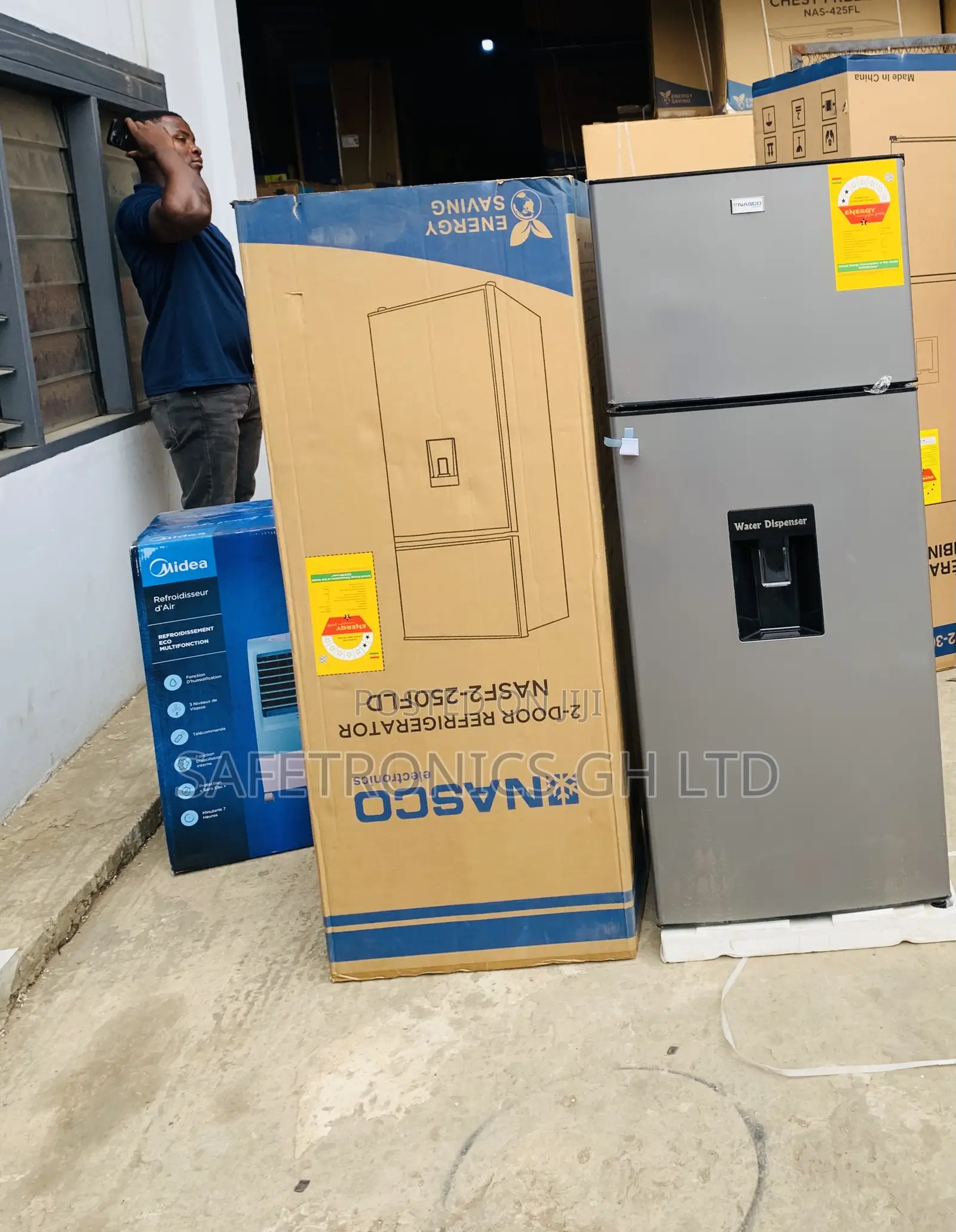 Most Reliable Nasco 210Ltrs Top Mounted Freezer NASF2-250FLD