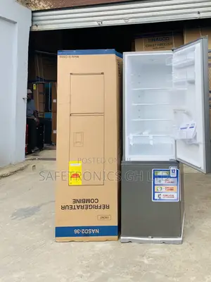Sleek Reliable Nasco 260L Double Door Fridge – (Nasd2-36)