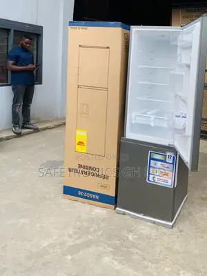 Sleek Reliable Nasco 260L Double Door Fridge – (Nasd2-36)