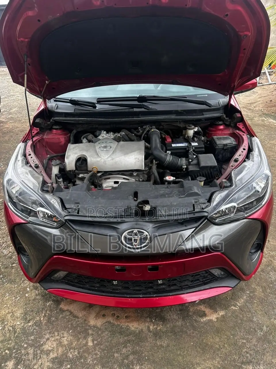 Toyota Yaris 2019 Red