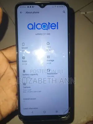 Alcatel 3L (2021) 64 GB Black