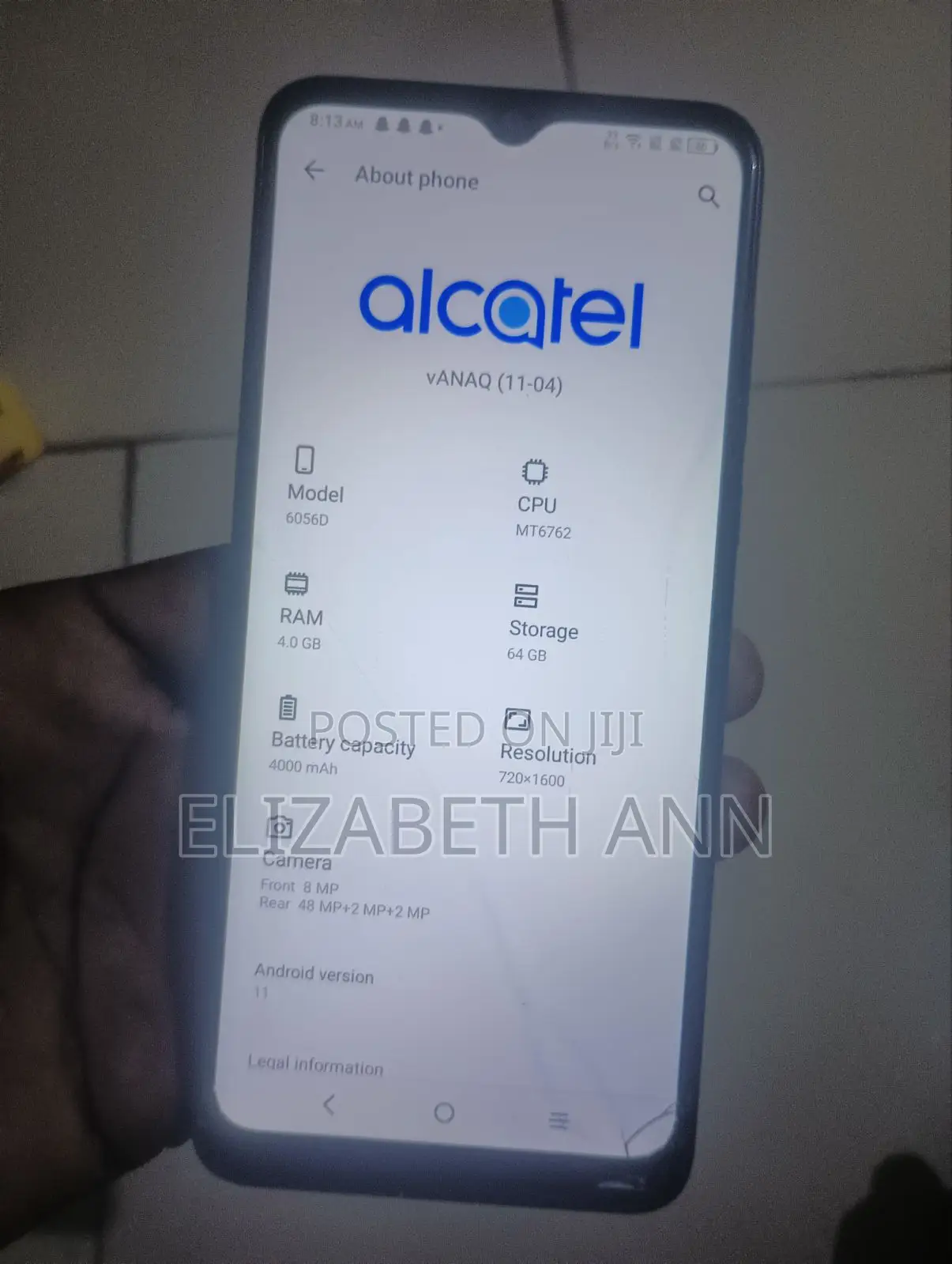 Alcatel 3L (2021) 64 GB Black