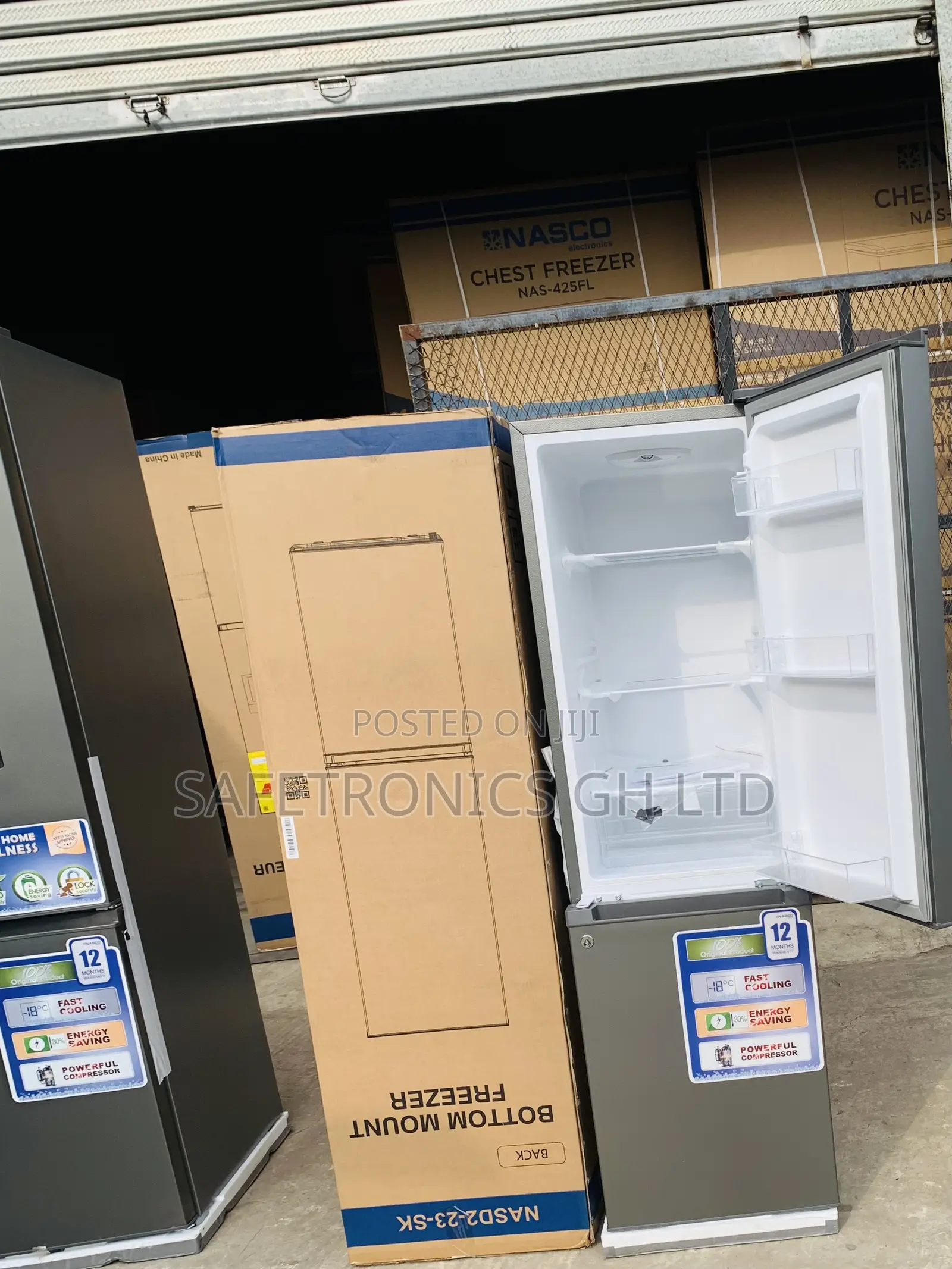 Get Accurate Nasco 170 LTRS Bottom Mount Refrigerator (NASD2-23-SK)