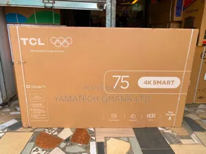 TCL 75inch Google Smart Android 4k TV With Wifi and Bluetooth