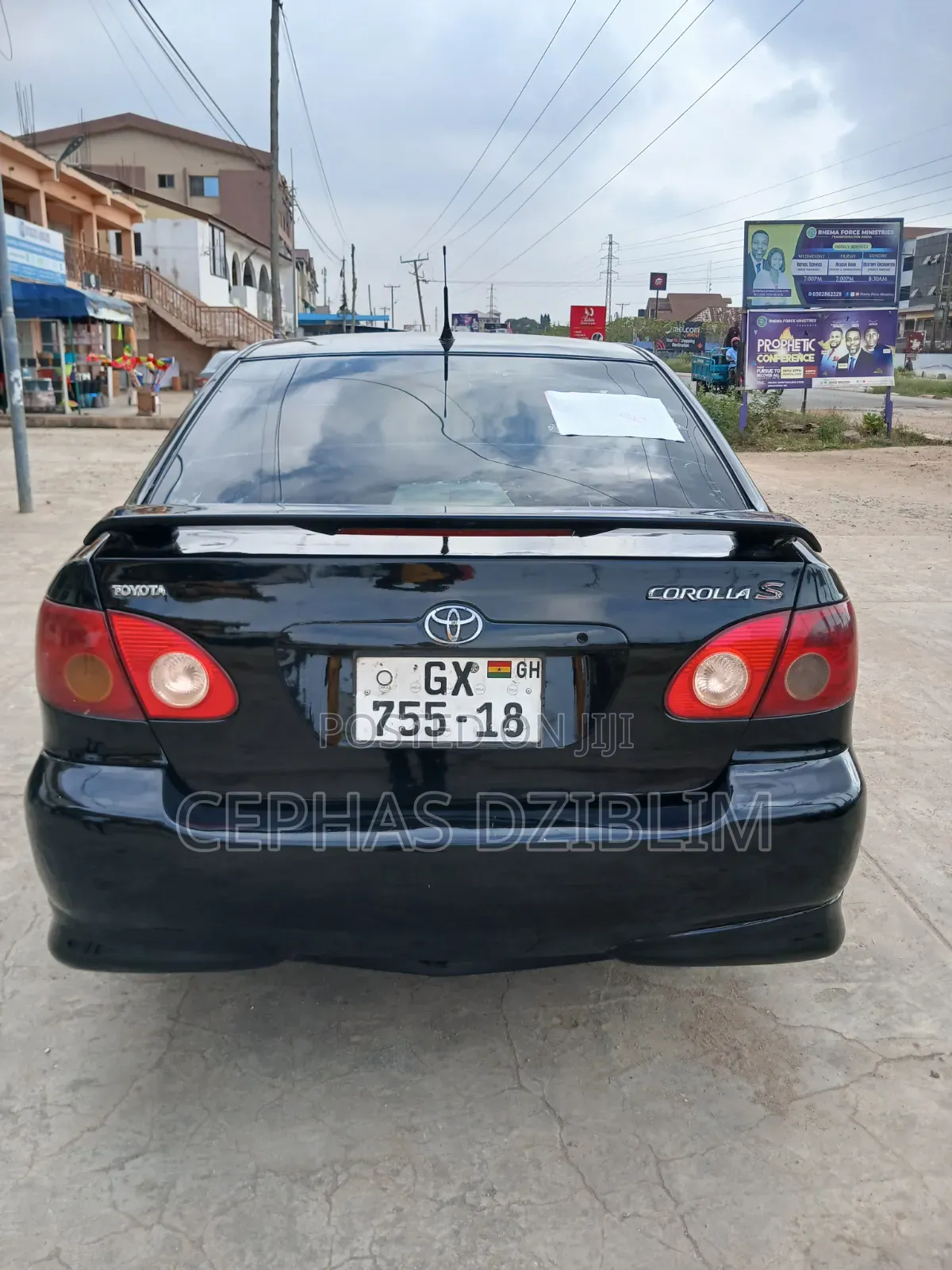 Toyota Corolla 2007 Black