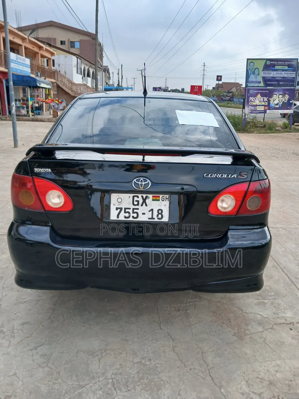 Toyota Corolla 2007 Black