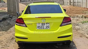 Honda Civic EX 2dr Coupe (1.8L 4cyl CVT) 2014 Yellow