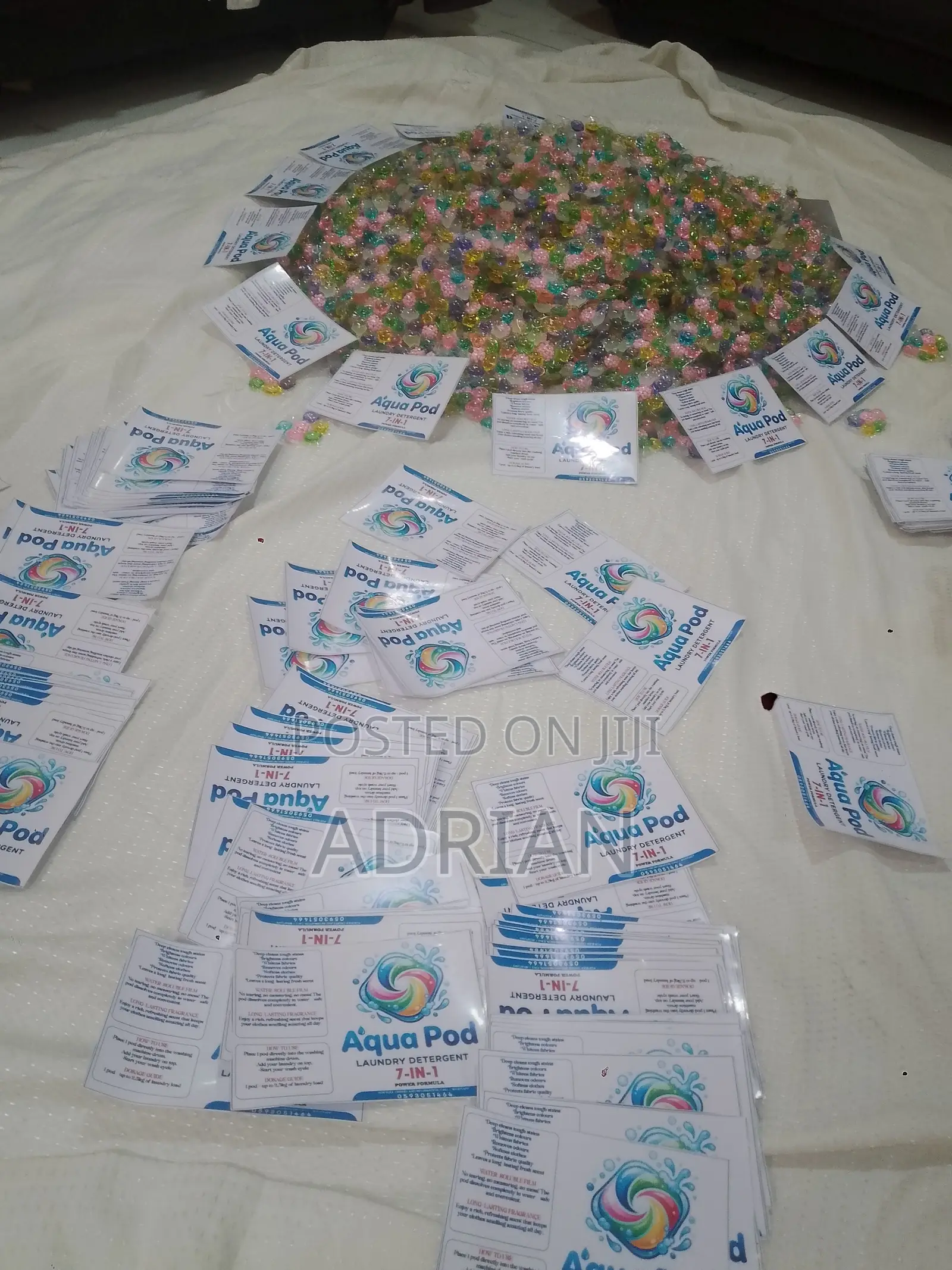 All New 7-in-1 Laundry Washing Pods