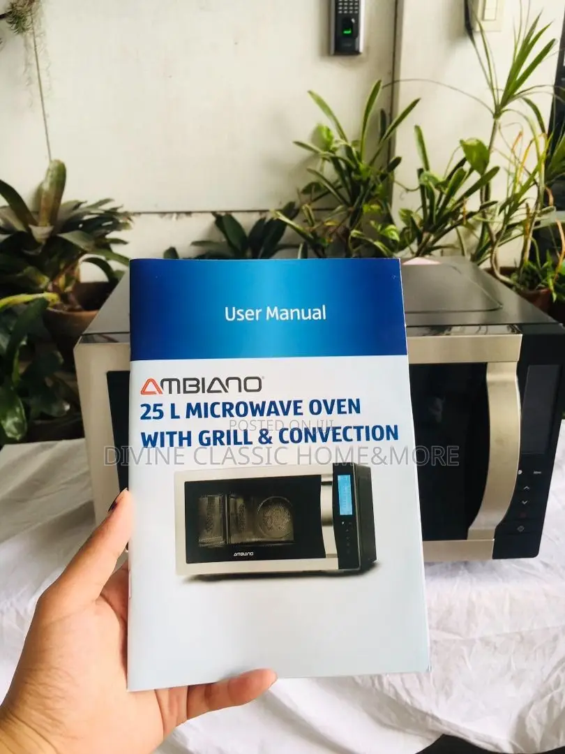 2in1 Ambiano Air Fryer Microwave 25lit