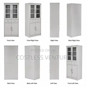 Ingot Stainless Steel 4-Door,2-Drawer Instrument Cabinet