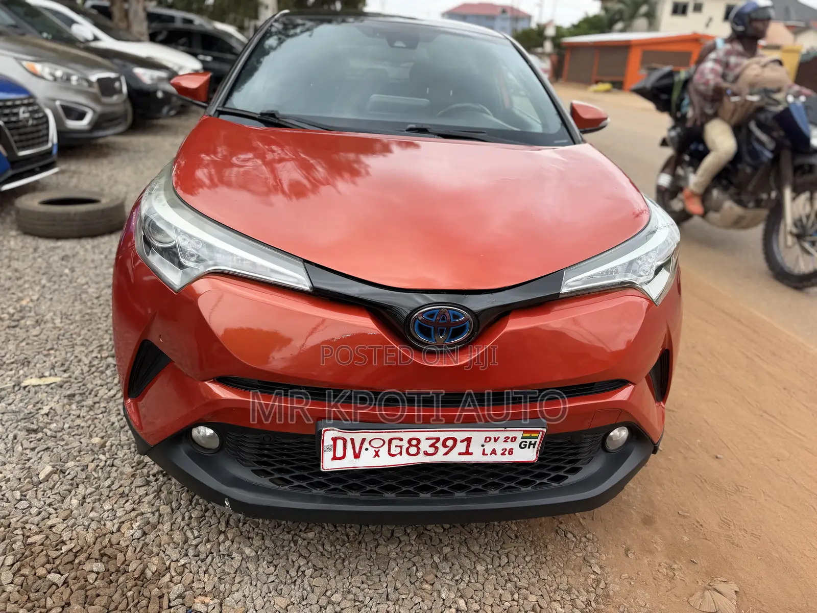 Toyota C-HR 2018 Orange