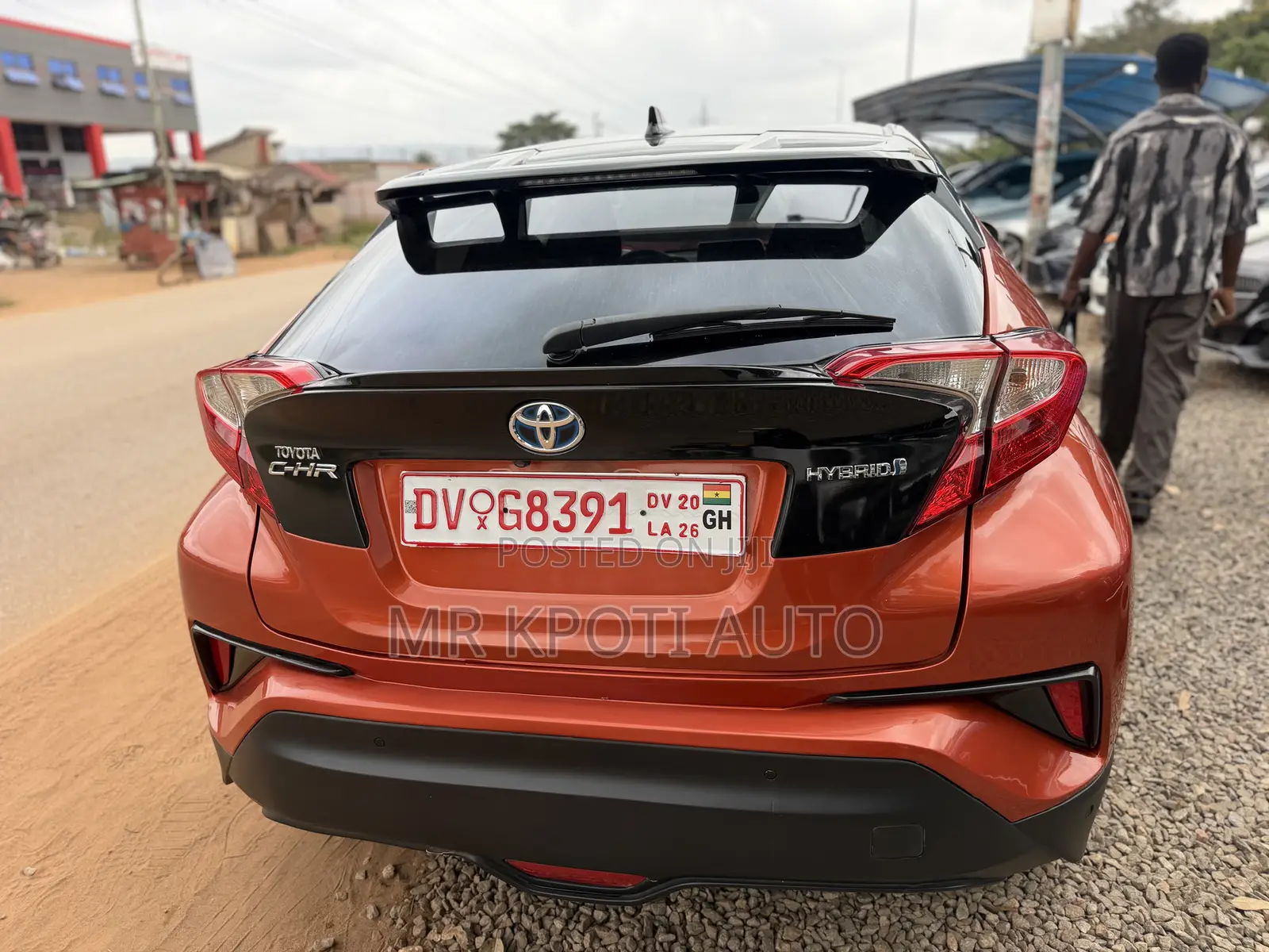 Toyota C-HR 2018 Orange