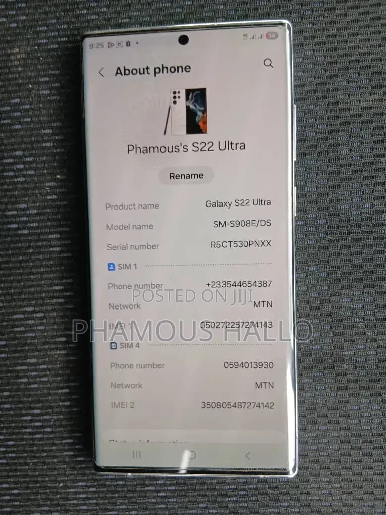 Samsung Galaxy S22 Ultra 256 GB White