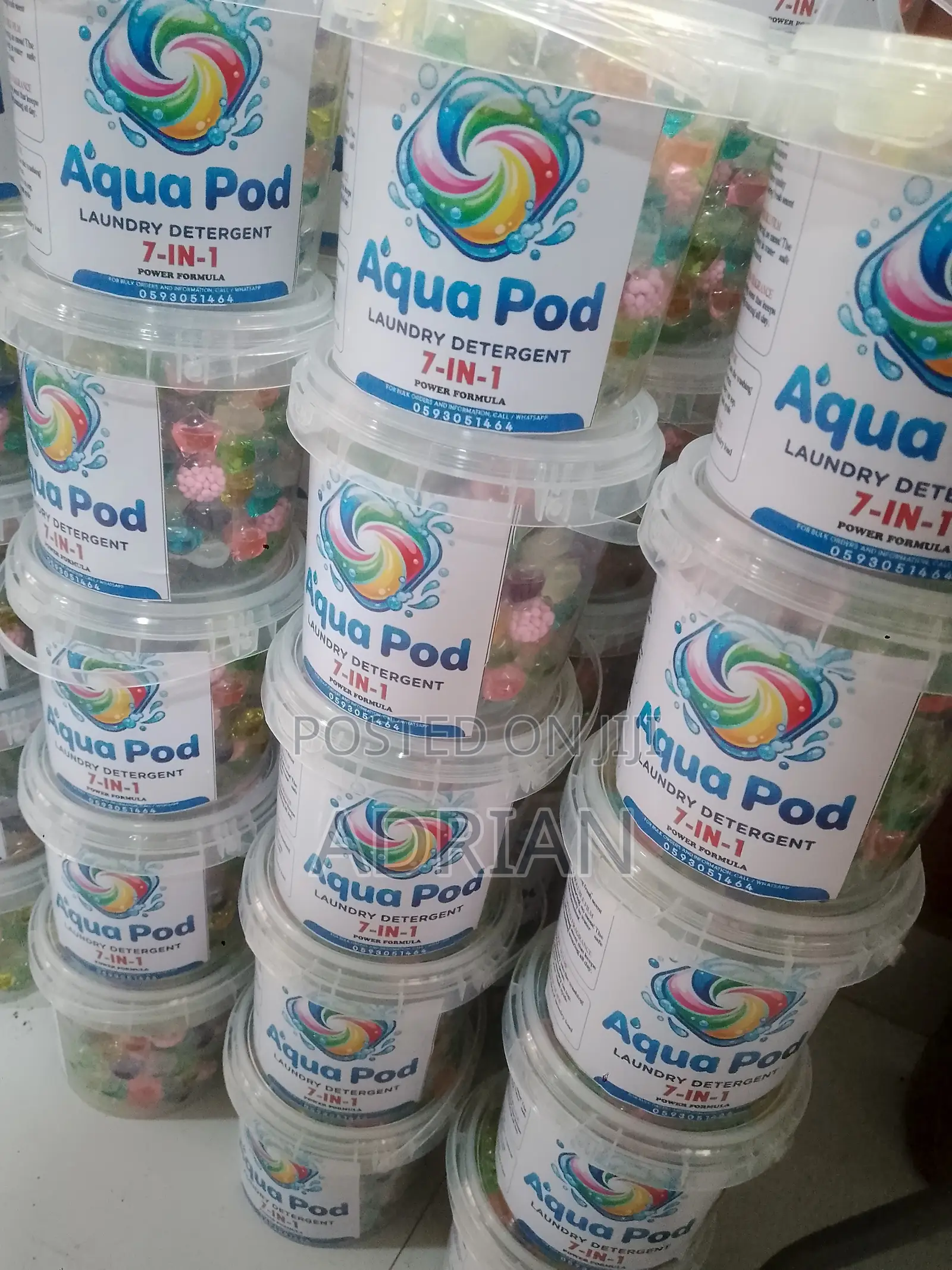 All New 7-in-1 Laundry Washing Pods