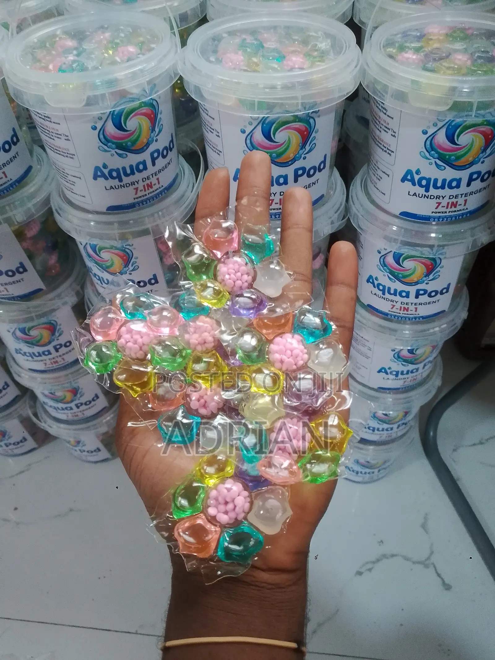All New 7-in-1 Laundry Washing Pods