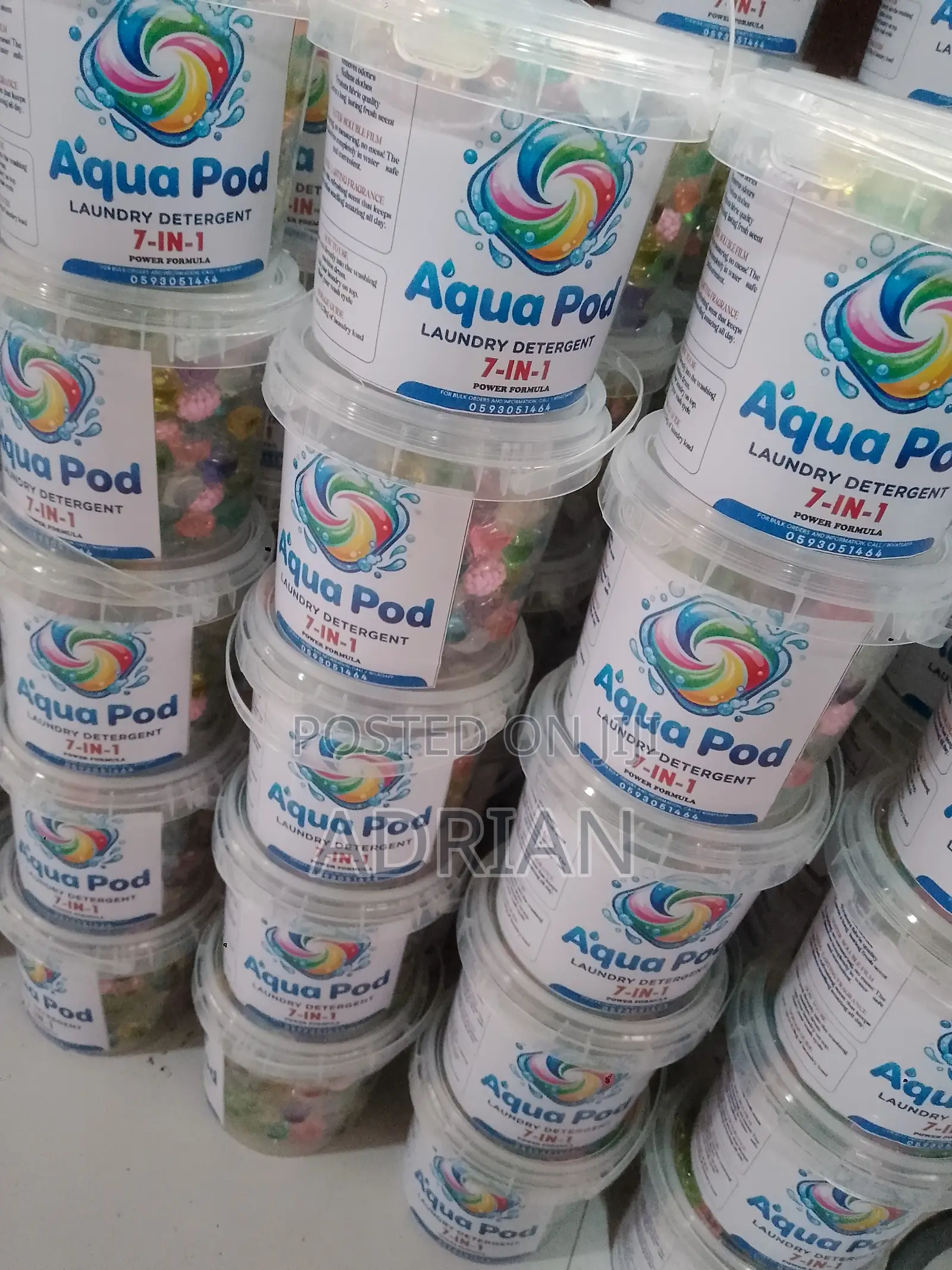 All New 7-in-1 Laundry Washing Pods