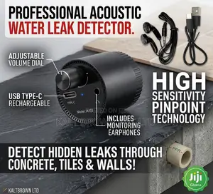 Acoustic Water Leak Detector – High Sensitivity Wall Listening Device