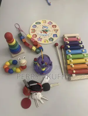 5-6pcs/Set Montessori Wooden Toys for Babies