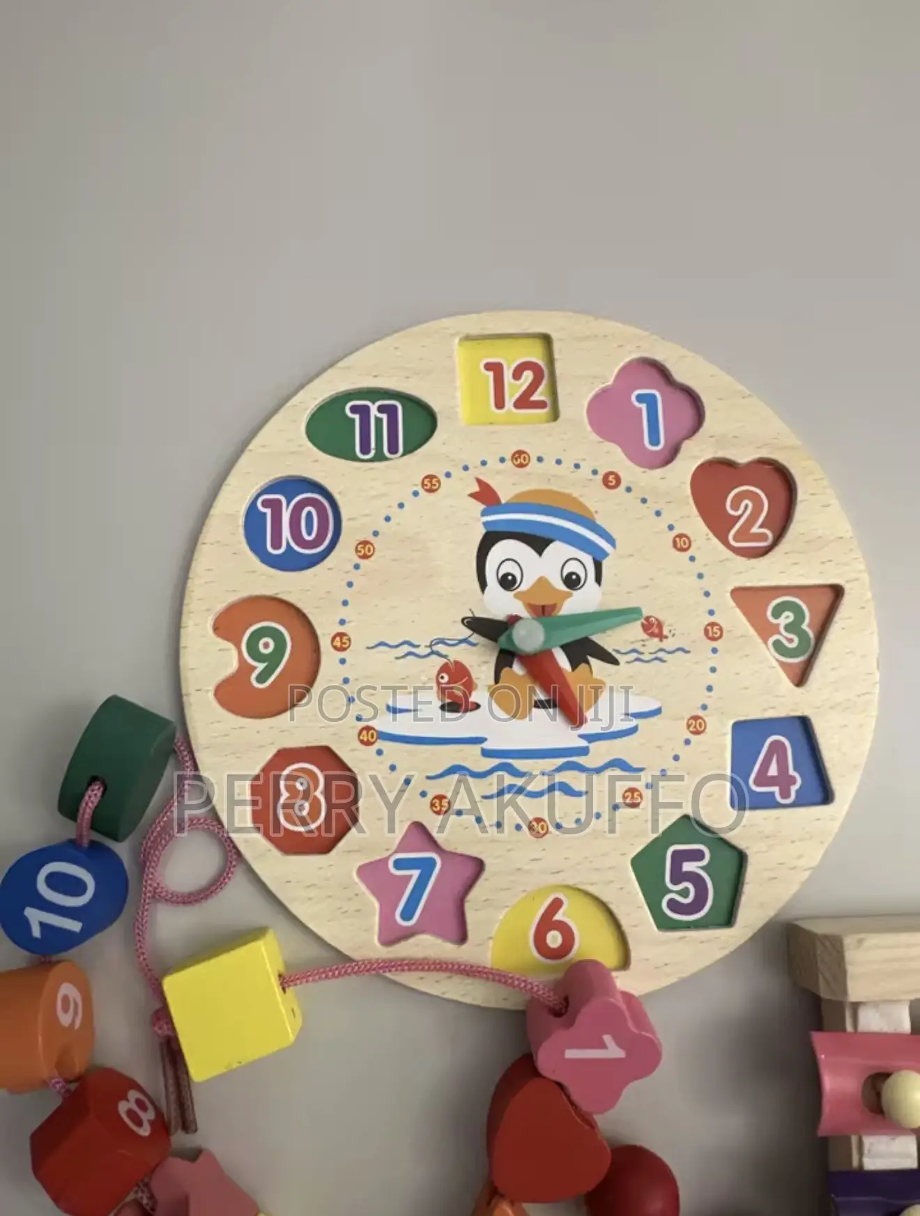 5-6pcs/Set Montessori Wooden Toys for Babies