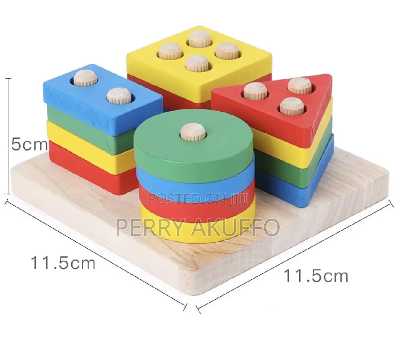 5-6pcs/Set Montessori Wooden Toys for Babies