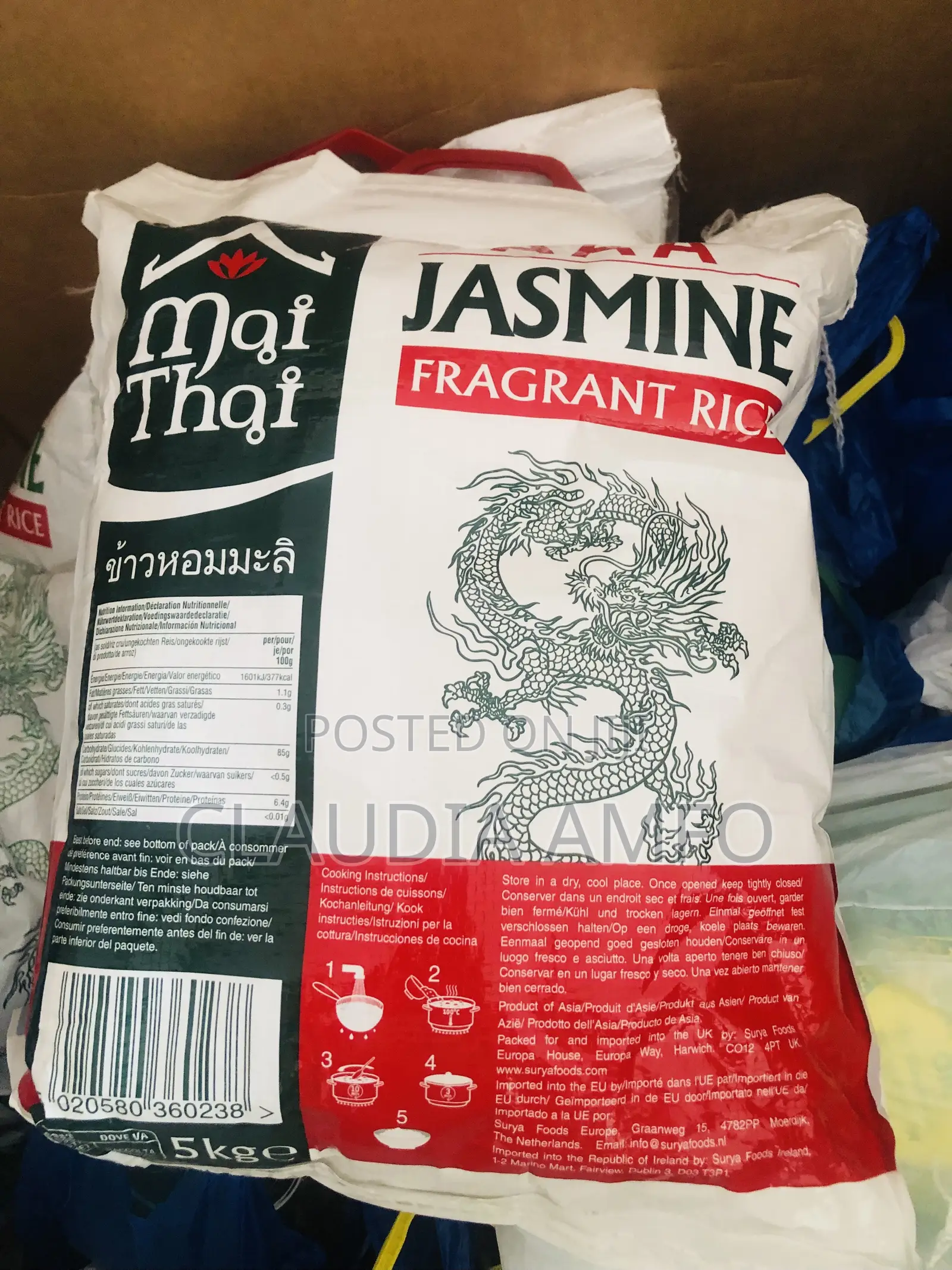 Uk Jasmine Rice