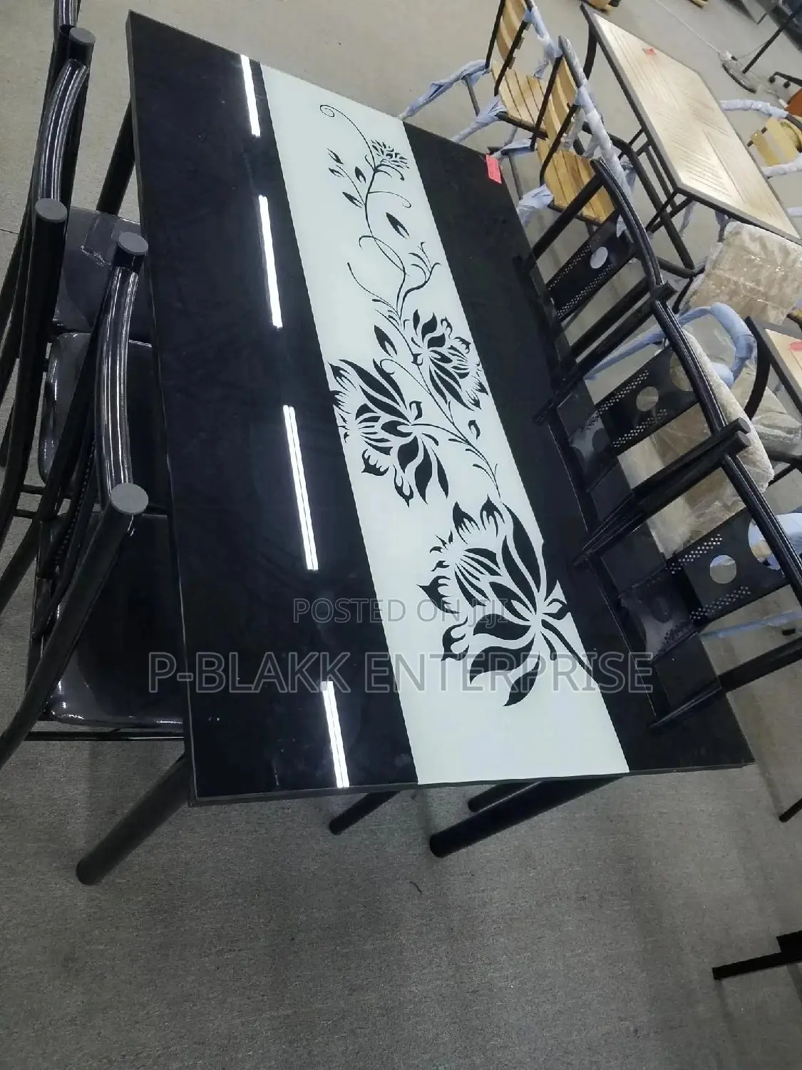 Dining Table With 6 Chairs Set