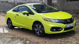 Honda Civic EX 2dr Coupe (1.8L 4cyl CVT) 2014 Yellow