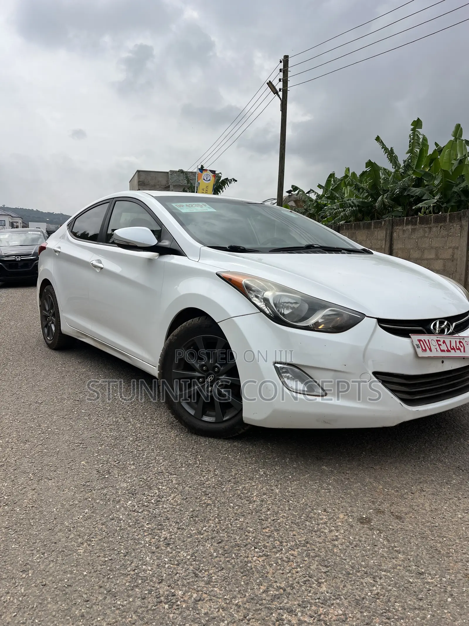 Hyundai Elantra 2013 White