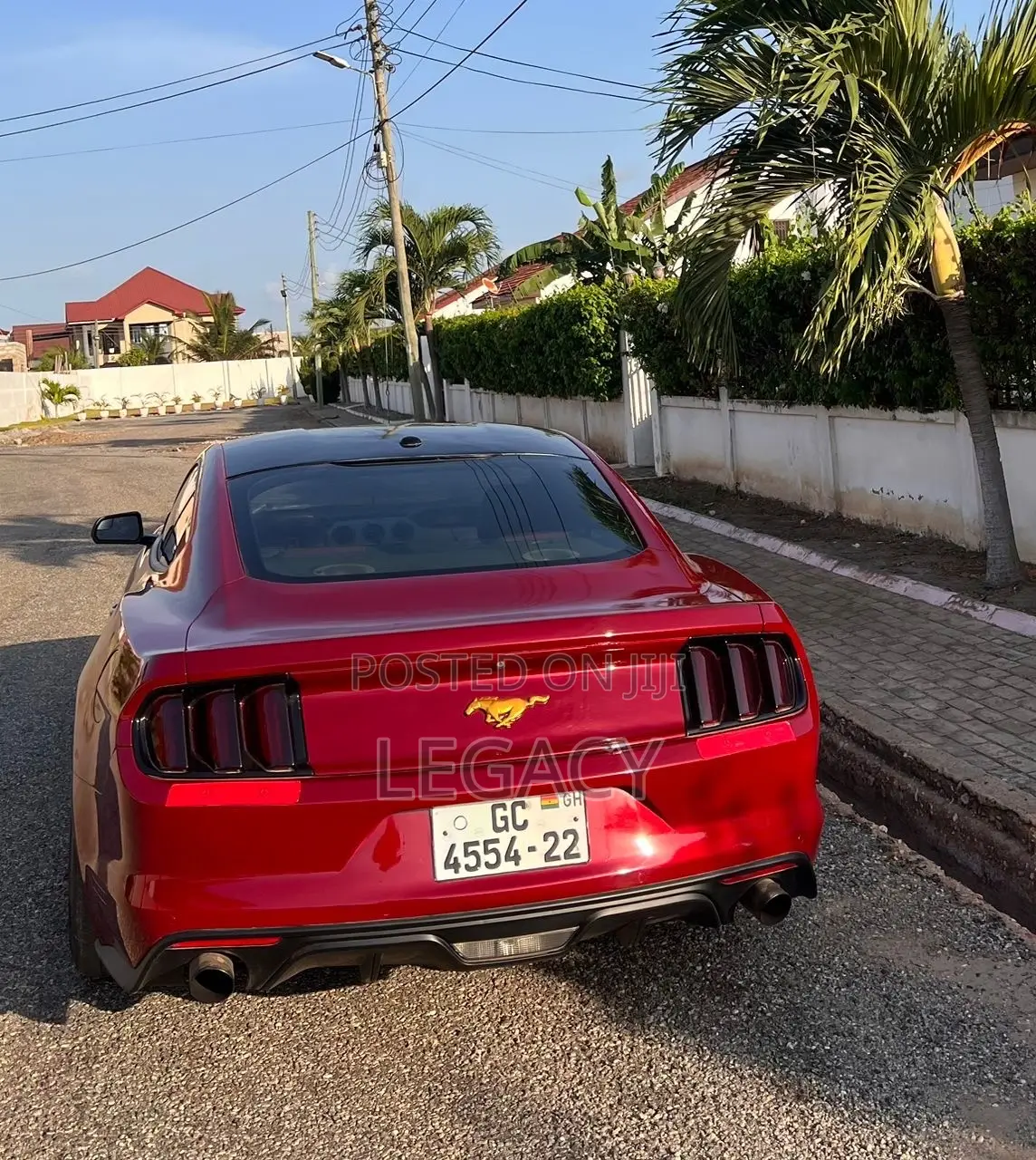 Ford Mustang EcoBoost 2dr Coupe (2.3L 4cyl Turbo 6M) 2015 Burgundy