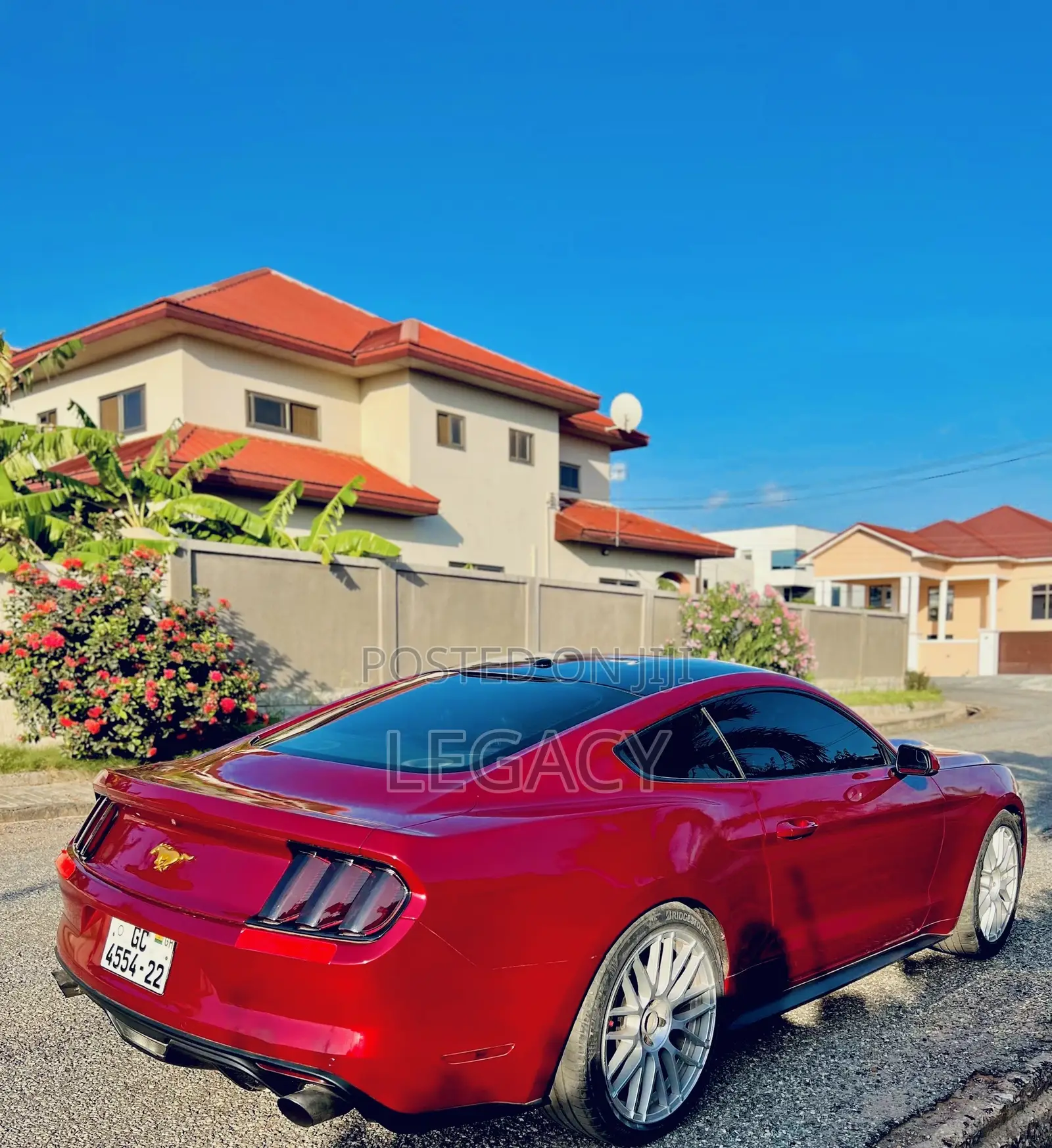 Ford Mustang EcoBoost 2dr Coupe (2.3L 4cyl Turbo 6M) 2015 Burgundy
