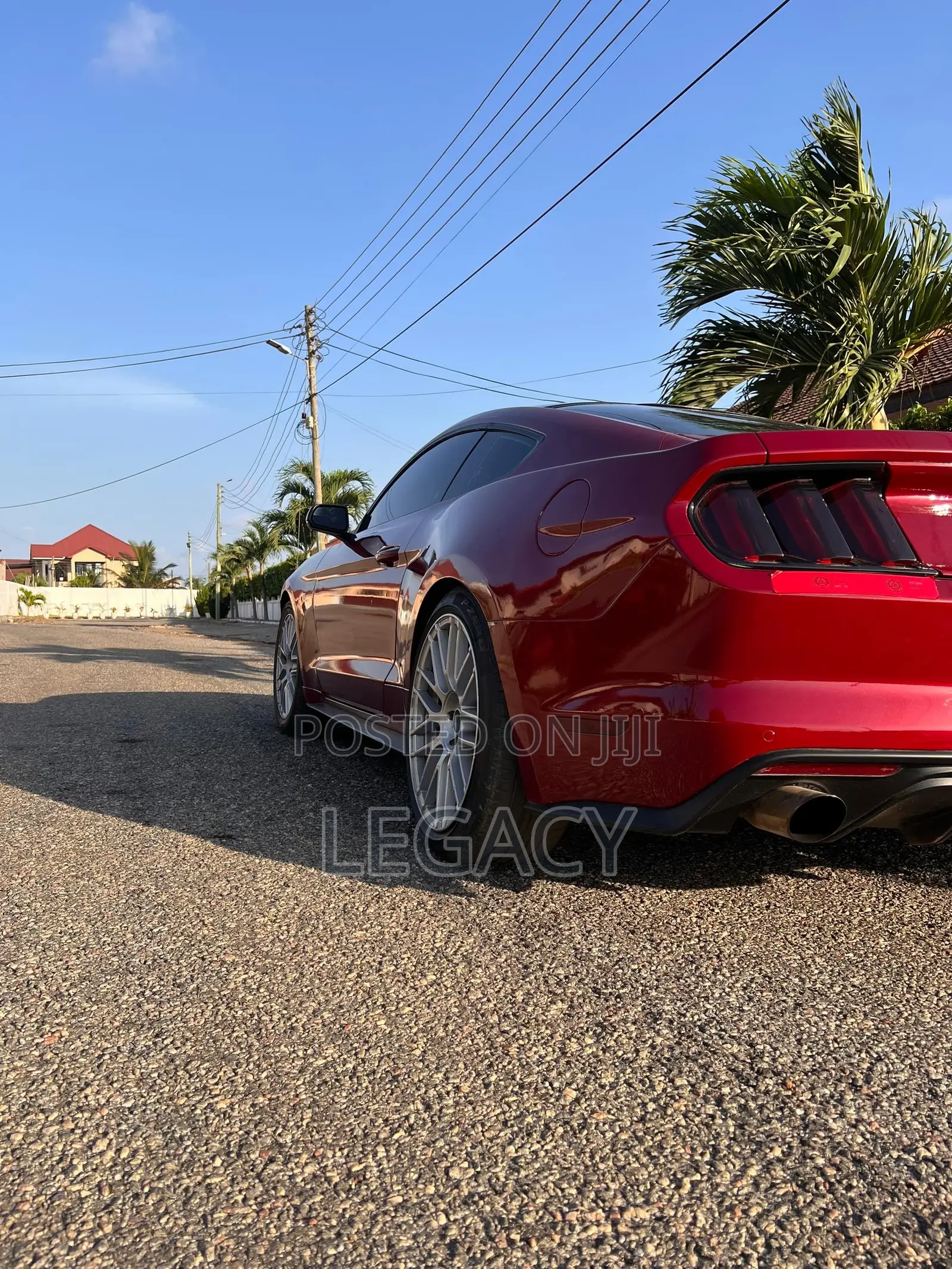 Ford Mustang EcoBoost 2dr Coupe (2.3L 4cyl Turbo 6M) 2015 Burgundy